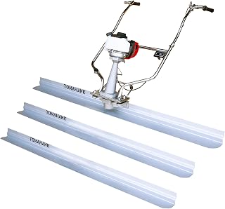 Tomahawk Power Screed Concrete Finishing Tool with 12ft, 8ft, and 4ft Blades Bull Float Honda GX35
