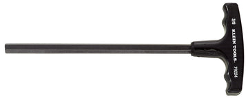 6-Inch Blade Length by 3mm Hex T-Handle Hex-Key by KLEIN TOOLS – Small, Black, Model 76303
