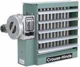 Eaton Electrical - EXH5 480360 100 - EXH Series Electric Air Heater, Steel, 480V ac, 10 kW, 12A, 60 Hz, 3-Phase, 34, 150