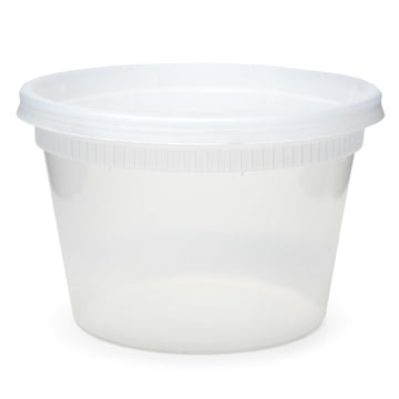 PCTYSD2516 - DELItainer Microwavable Combo by PACTIV – 150 CT, 16.0 ounces, Plastic, Clear