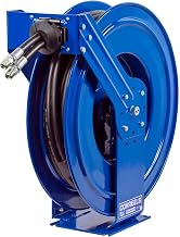 Coxreels TDMP-N-450 1/2""x50' 2500 PSI Spring Retractable Dual Hydraulic Hose Reel - 1 Each