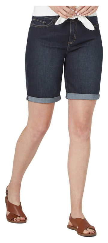 Women's Flex Motion Regular Fit Bermuda Short Shorts by Lee – Denim, Monaco, Model 37784-21-4
