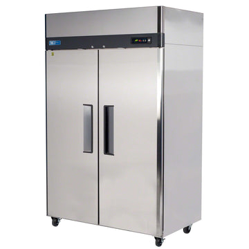 M3R47-2 Solid Door Reach-in Refrigerator by Turbo Air – 47.0 cubic_feet, Stainless Steel, Model 894-082