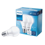LED Frosted Dimmable A19 Light Bulb - EyeComfort Flicker Free - 12.2W=75W - 1100 Lumen - Daylight (5000K) - E26 Base - Indoor - Title 20 - Pack of by PHILIPS – copper, Model 561746