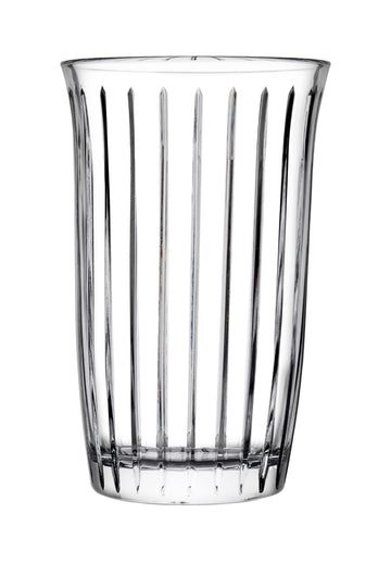 Set of 4 Long Drink Joy Clear Glass Tumblers 36.5cl - Dishwasher Safe by Pasabahce – 365ml, 0.36 liters, Glass, Transparent, Pack of 4