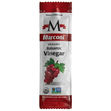 Organic Balsamic Vinegar - packet (Case of 100) by Marconi – 4 Count (Pack of 25), Pack of 100, Model TM-VTDT-7GI6