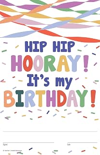 Teacher Created Resources Color Crush It’s My Birthday Awards (TCR9380)
