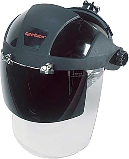Hypertherm 127103 Face Shield, Dual Clear and Shade 8 Protective Face Shield Helmet