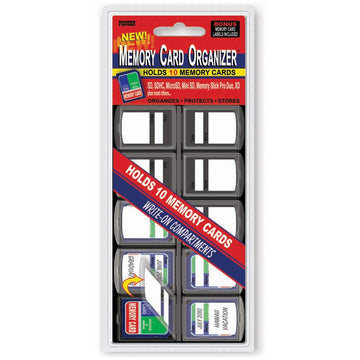 Memory Card Organizer by PIONEER – By The Yard, multicolored, Model MCO-10