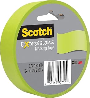 Scotch Expressions Masking Tape, .94 x 20 yds.