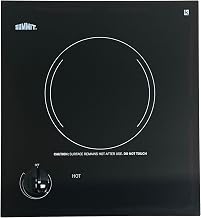 Summit Appliance Summit 12" Single Burner Electric Cooktop. 115 Volt Radiant Cooktop, ADA Compliant, Black- CR1115