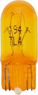 SYLVANIA 194NA Natural Amber Basic Miniature Bulb, (Contains 10 Bulbs)