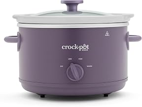 Crock-Pot Design Series 4.5 Quart Manual Slow Cooker, Purple Potato