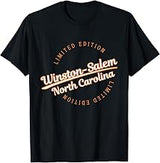 Retro Athletic Winston-Salem NC Apparel T-Shirt