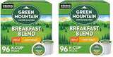 Green Mountain Coffee Roasters Decaf Breakfast Blend, Single-Serve Keurig K-Cup Pods, Light Roast Coffee