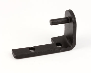 Top Right-Hand Door Hinge Bracket for Compatible Refrigerators and Merchandisers by Beverage Air – Metal, Black, Model 401-246A-02