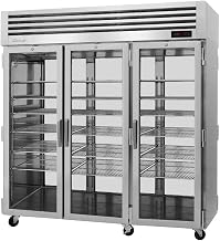 Turbo Air PRO-77H-G-PT Pro Series Three Section Pass-Thru Heated Cabinet with Six Glass Doors