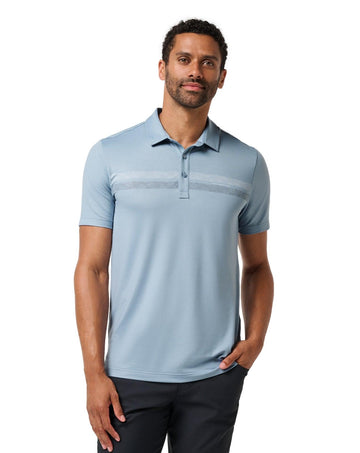 Men's Featherweight Cheststripe by TravisMathew – Ash Blue, Model A44890
