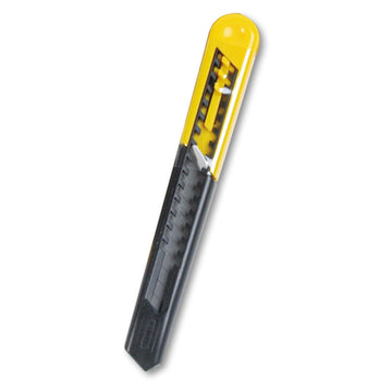 Utility Knife by STANLEY – 5 1/8", Acrylonitrile Butadiene Styrene, Black/Yellow, Model 680-10-150
