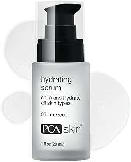 PCA SKIN Hydrating Face Serum, Sensitive Face Moisturizer, 1 oz