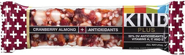 Kind Healthy Plus Cranberry Almond and Antioxidants Bar, 1.4 Ounce -- 72 per case.
