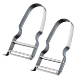 2 Vegetable and Asparagus Peelers by Westmark – Stainless Steel, Pack of 2, Model 609022E3