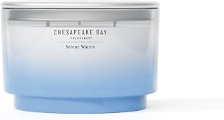 Chesapeake Bay Candle Chesapeake Bay, 14.5oz Serene Waters Scented Candle, Mood Evoking Fragrance, Sea Glass-Inspired Jar, Premium Soy Blend Wax with Essential Oils, Coastal Fragrance for Home Décor or Gifting
