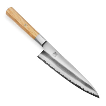 Koya 8-inch Chef's Knife by MIYABI – 8", FC61 Steel, Brown, Model 1026929