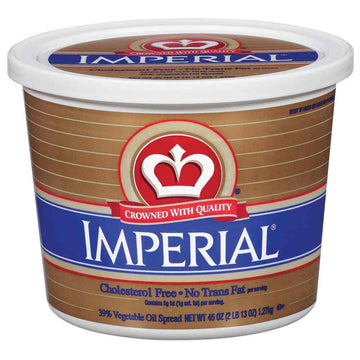 Imperial 39 Percent Vegetable Oil Spread by Unilever Food Solutions – 45 Ounce, Pack of 6