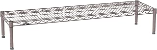 Metro Super Erecta Countertop Wire Shelf Organizer – Heavy-Duty One-Shelf Countertop Storage Rack with Rubber Feet, 250lbs. Cap. – Kitchen, Home, Office Storage Organizer 14”Wx48”Lx7”H, Metroseal Gray