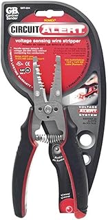 Gardner Bender GST-224 Circuit Alert® Voltage Sensing Stainless Wire Stripper, 12/2 & 14/2 NM Cable, 7 1/2 in.