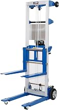 Global Industrial Lightweight Hand Operated Lift Truck, 500 Lb. Capacity Fixed Legs