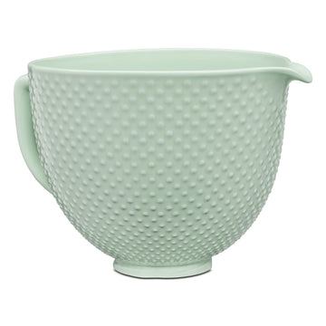5Q Dew Drop Ceramic Bowl by KitchenAid – 5 Quart, Ceramic, Dew Drop, Model KSM2CB5TDD