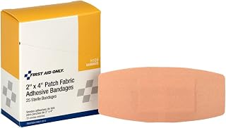 First Aid Only Elbow & Knee Plastic Bandage, 25 Count