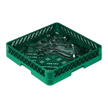 Traex Green Flatware Rack by Vollrath – Up to 18.1", Plastic, Green, Model TR2-19