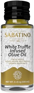 Sabatino Tartufi Infused Olive Oil, White Truffle, 3.4 Ounce (Pack of 2)