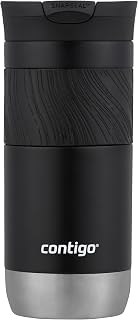 Contigo Byron 2.0 Thermo, Stainless Steel Insulated Snapseal Closure, Coffee Mug to go, 100% Leak Proof, Dishwasher Safe lid, BPA Free, Keeps Warm up to 6 Hours, 470 ml