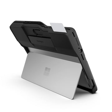 Blackbelt Rugged Case with Integrated Smart Card Reader (CAC) for Surface Pro 8 () by Kensington – Polycarbonate, Black, Model K97620WW
