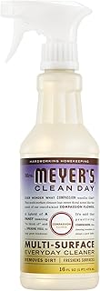 Mrs. MEYER'S CLEAN DAY Multi-Surface Cleaner, Compassion Flower, 16 fl oz | Removes Dirt and Freshens Surfaces, Everyday Use, All-Purpose Cleaner, Cruelty Free, Made with Essential Oils