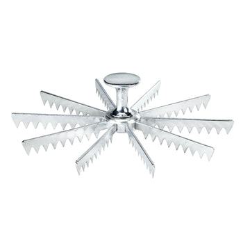 Browne 10 Slice Pie Marker by Browne Foodservice – 10-Cut, Aluminum, Silver, Pack of 10, Model 8410