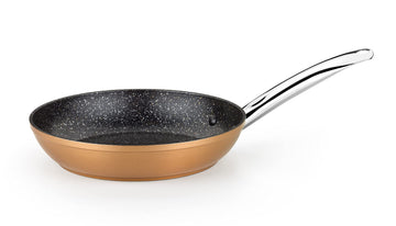 Cooper Frying Pan by Monix – 28cm, 5.3 tons, Aluminum, Brown, Model M740028