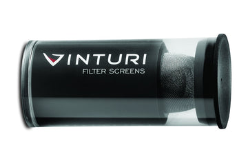 Red Wine Aerator Filter Screens by Vinturi – 5-Pack, Stainless-Steel, Black, Pack of 5, Model V3000