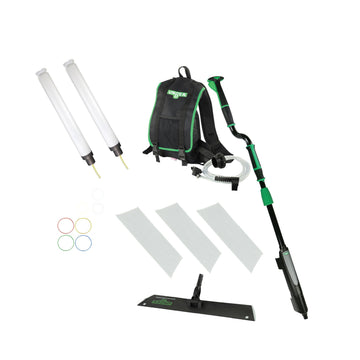 Commercial Excella™ Floor Finishing Kit by UNGER – 24 inches, Rubber, Green/Black, Model EFKT4