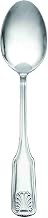 Thunder Group SLSS002 Teaspoon, 6.3", 18/0 Stainless Steel, Mirror-Finish, Sea Shell, Pack of 12