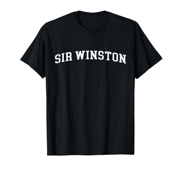 Sir Winston T-Shirt by Sir Winston - Style – Black, Model CW18VKMAP0H