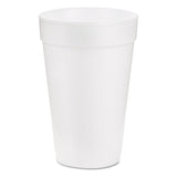 Container Corp. 16J16 Foam Cups by DART – 1000 Count (Pack of 1), 16.0 ounces, foam, White, Pack of 1000
