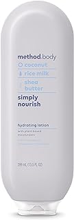 Method Daily Lotion, Simply Nourish, Moisturizer for 24 Hours of Hydration, 13.5 fl oz (Pack of 1)