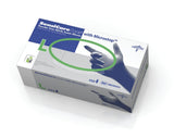 SensiCare Ice Blue Nitrile Exam Gloves by Medline – Medium, Nitrile, Blue, Pack of 250, Model MDS6802
