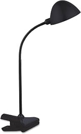 Alera ALE LED Task Lamp, Clamp-on, 14 1/4" High, Black