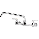 Wall Mount Faucet by Krowne – 10" Spout, Silver, Model 12-810L